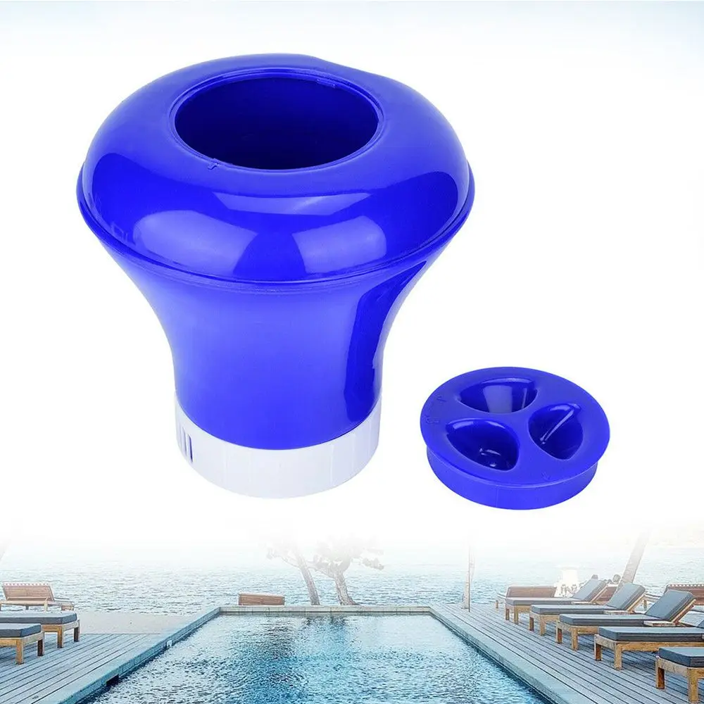 

Multi-Purpose Hot Tub Spa Floating Chlorine Dispenser Automatic Drug Dispenser Swim Floater Swimming Pool Cleaning Tool