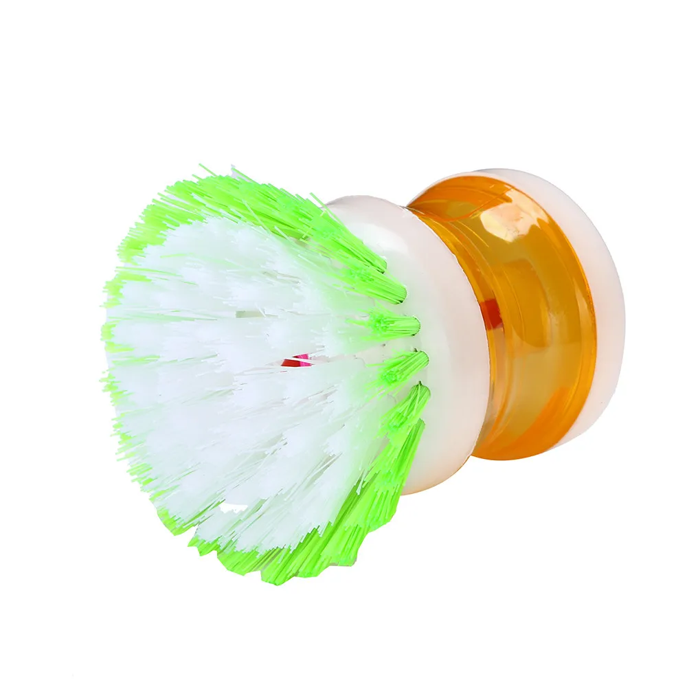 

1 шт. креативная Высококачественная пластиковая кухонная утварь для мытья кастрюля посуда щетка для мытья жидкостей дозатор мыла инструмен...