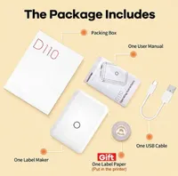 Принтер для печати этикеток Niimbot D110 за 1250 руб с монетками в моб.приложении#4