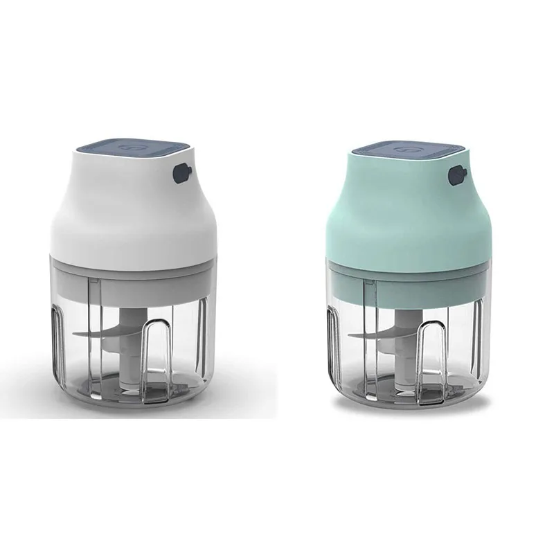 

Electric Garlic Chopper, Mini Food Chopper Electric Blender Can Chop Fruits/Vegetables/Garlic/Onions, 250ML