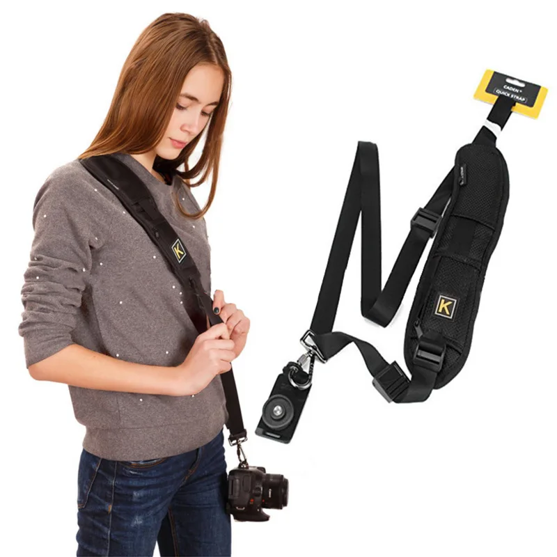 

High Quality Portable Shoulder Camera Strap for DSLR Digital Camera Canon Nikon Sonys Quick Rapid Camera Accessories Strap Belt