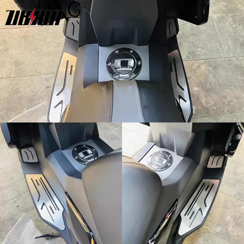 Фото Подножки для мотоцикла, накладки на подножки для BMW C400X C400GT 2018 2019 2020 2021 2022 2023 2024 C400 X/GT, ступеньки для подножки, подставка для ног, педаль №5