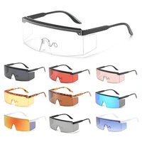 cycling sunglasses bicycle glasses mens and womens sunglasses one piece windproof large frame glasses outdoor sports