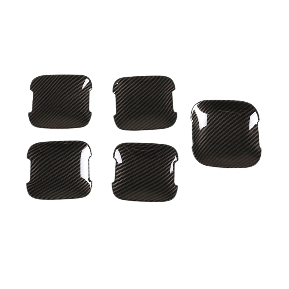 

5PCS Door Bowl Accessories Carbon Fiber Pattern for 2020-2021 Land Rover Defender