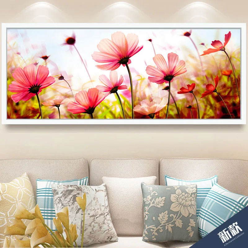 

5D Diamond Painting Daisy Full Diamond Art Embroidery Living Room Office Home Decor Large Landscape Diamond Cross Stitch Kits