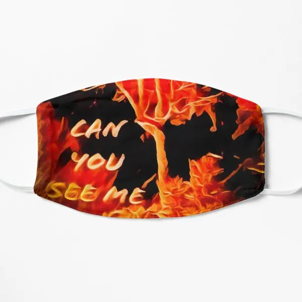 

The Burning Tree Up And Above Pure Fire Printing Face Mask Fashion Cartoon Health Cute Mouth Reusable Breath Dustproof Cosplay