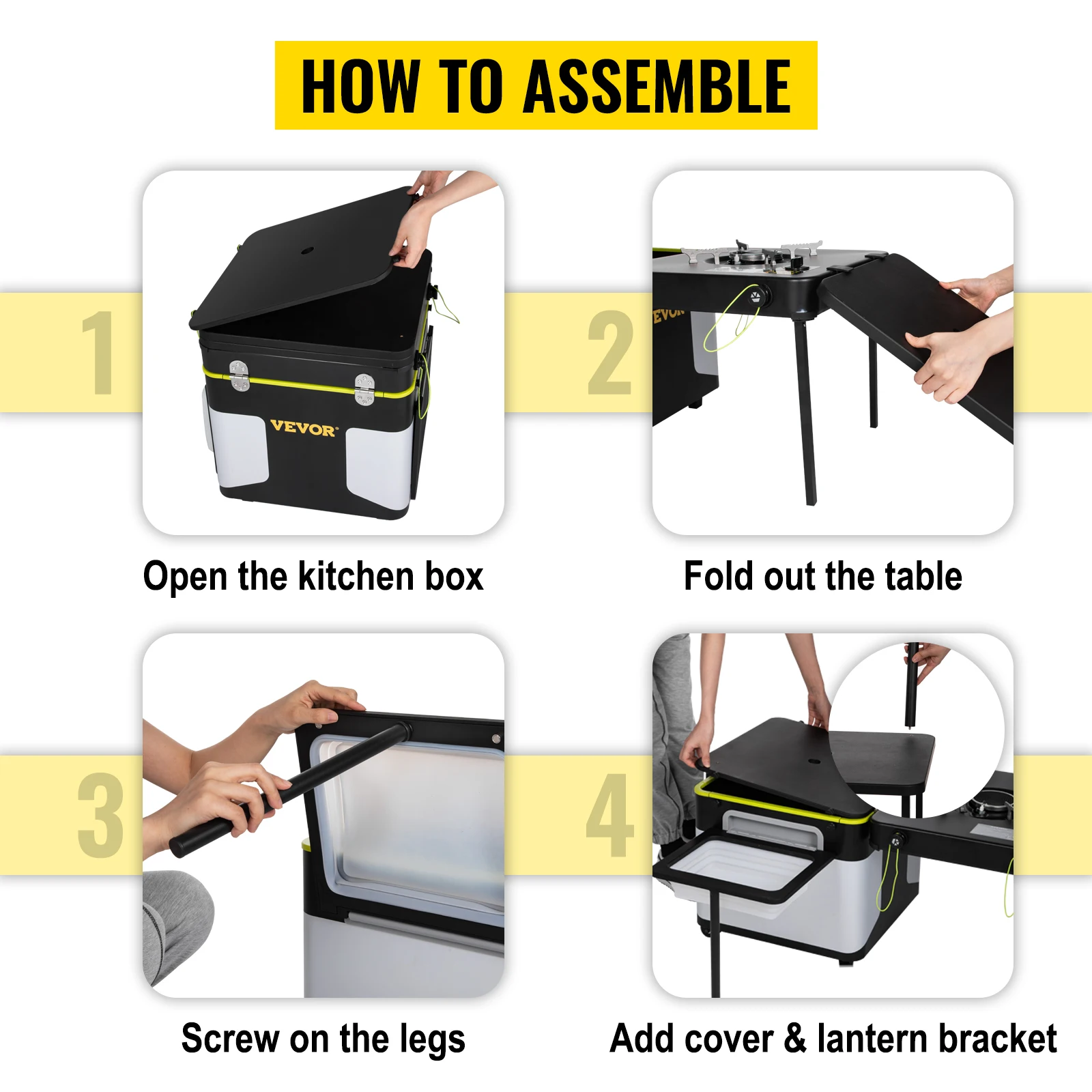 Уличная кухонная станция многофункциональная плита портативные складные столы