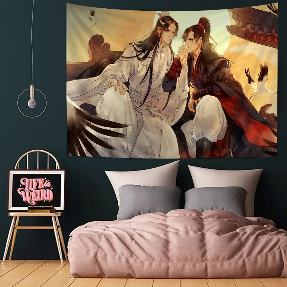 Гобелен с рисунком МО дао ЗУ Ши гобелен богемные настенные гобелены Мандала