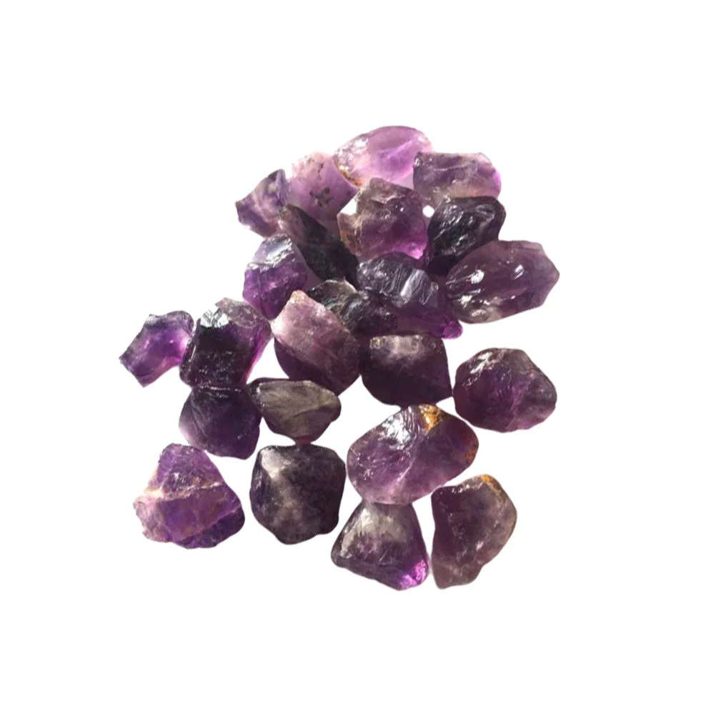 

Crystal Stonestones Tumbled Tablenaturalfountain Collection Gravel Lapidary Polished Rough Rosescatter Gemstone Purple Crystals