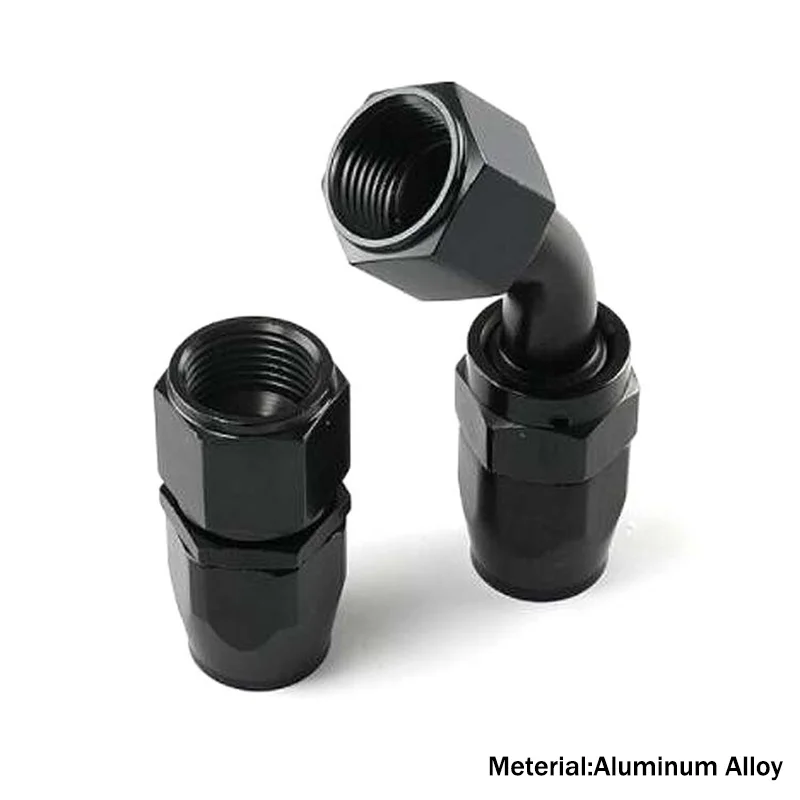 1 шт. Соединительный элемент AN4 AN6 AN8 AN10 AN12 с поворотным соединением для масляного/топливного/газового шланга для подводки масла/топлива/газа