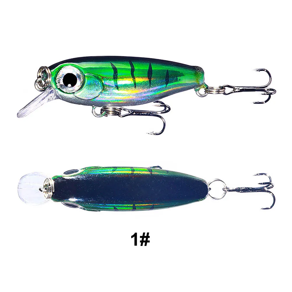 

Angelhaken Fischhaken 3.8cm/2.8g Angeln Ausflug Angelwerkzeug Hard Bait Harter Köder Mini Luya Mino Bait Fish Hook