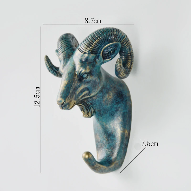 Настенный крючок из полипропилена с головой лошади