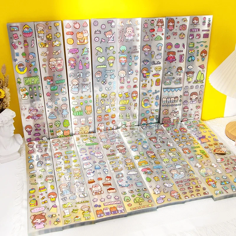 

20 Sheets Waterproof Stickers for Kids Toddlers 1000+ Vivid Children Stickers Boys Girls Teachers Reward Craft Scrapbook Gift