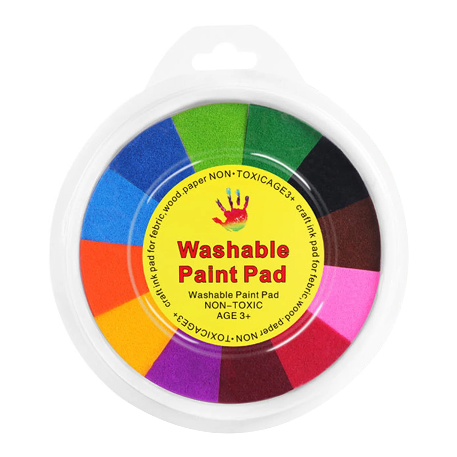 

Нетоксичная моющаяся Подложка для рисования на палец, чернила для рукоделия, 13 цветов