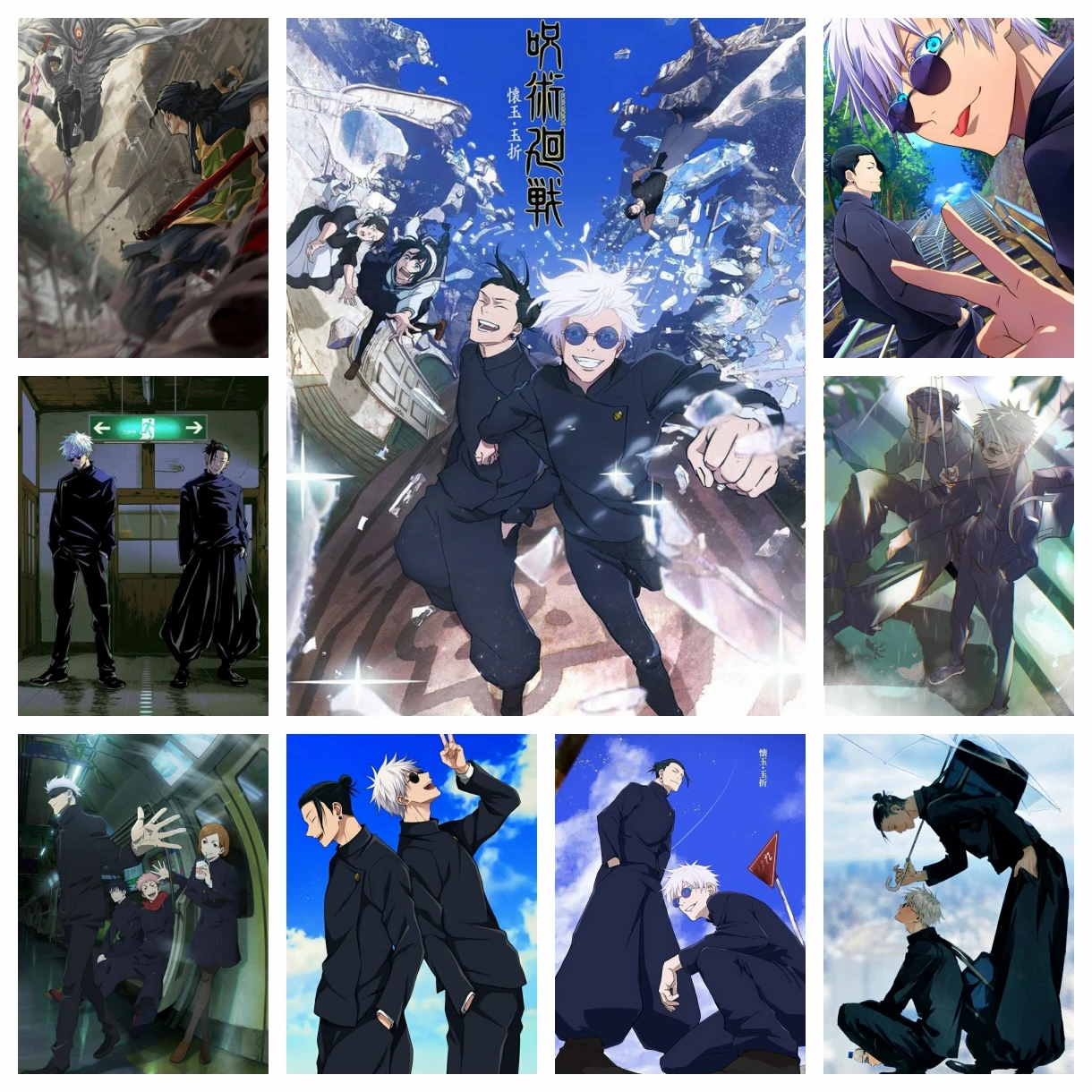 Картина для вышивки крестиком из японского аниме джутсу касин