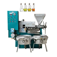 stainless steel screw oil press machine palm seed with oil filter 150kgh oil extraction machine screw palm