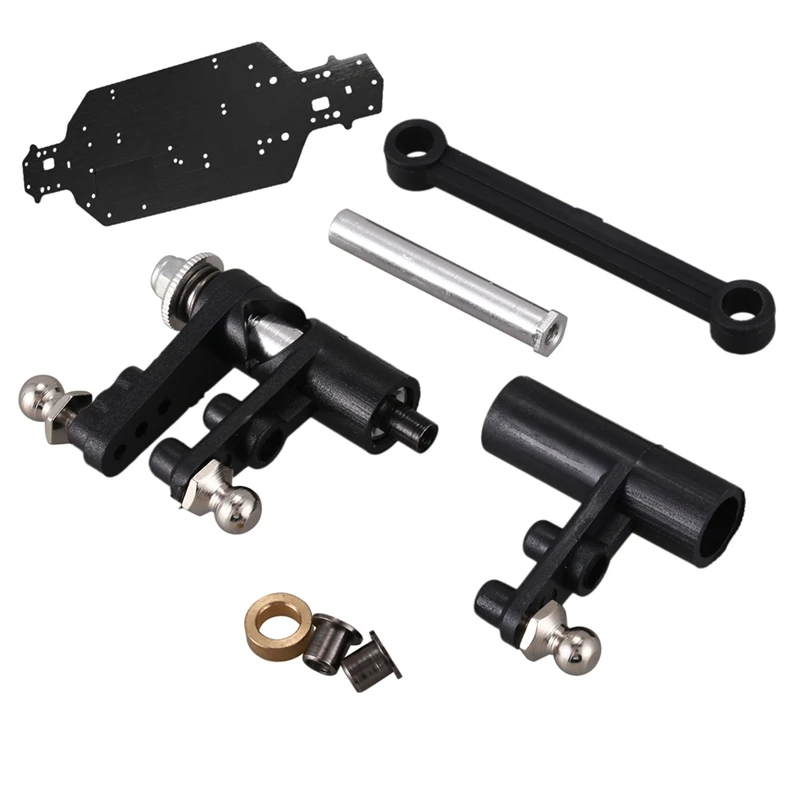 

Рулевая установка для HSP 02025 1/10 с металлическим шасси из алюминиевого сплава, толщина 3 мм, обновленные детали 1/10