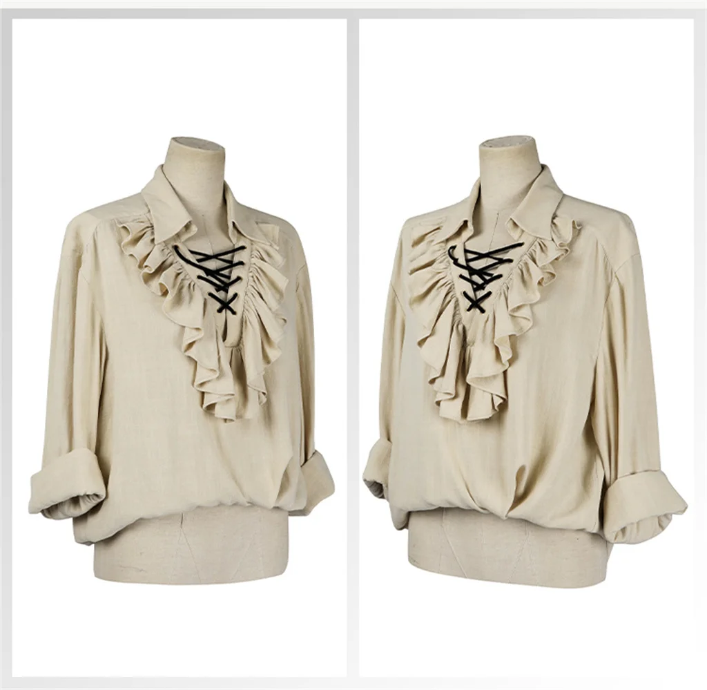 Костюм для косплея Gate 3 Astarion Fantasia полный комплект из рубашки и брюк в