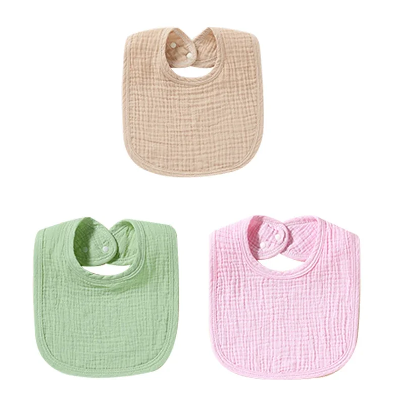 

Customized Baby Bibs Cotton Anti Vomiting Products For Newborns Dustproof Saliva Wipes Available Year-Round For Infant Feeding