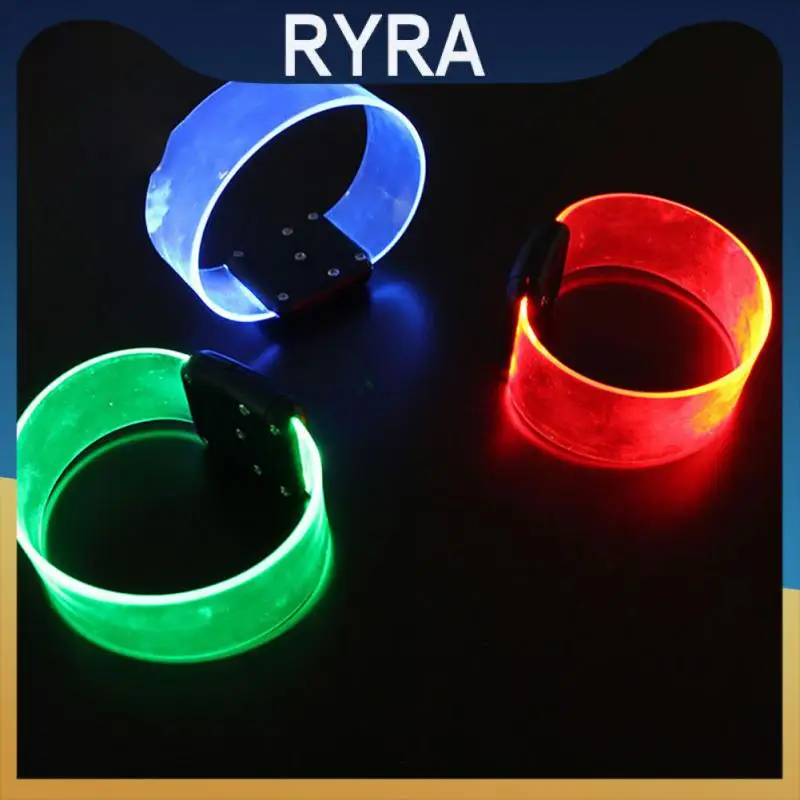 

Safety Entertainment Party Wristband Battery Running Armband Light Band Halloween Decoration Luminous Cheering Props Flashing