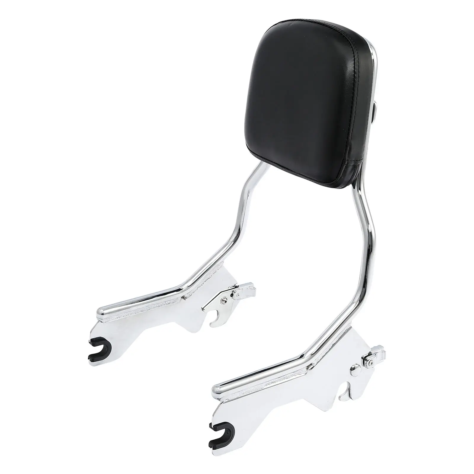 

Motorcycle Sissy Bar Upright Backrest W/ pad For Harley Softail FXLR FXLRS FLSB 2018-2022 2019 2020 2021 black/chrome