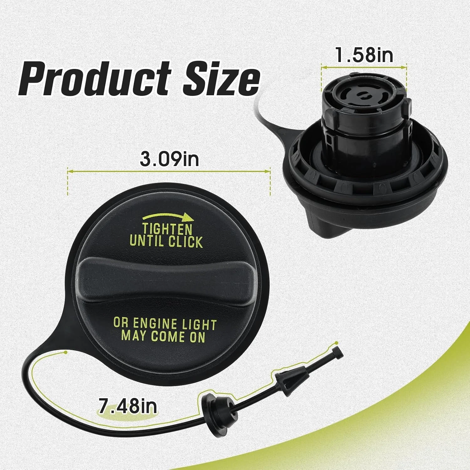 Крышка топливного бака XU5Z-9030-MA для Ford E-150250350450, Excursion, Expedition, F-150, F-250, F-350, F-450, F-550, Windstar, Navigator (art.: 3920db482fa75) - 3920db482fa75