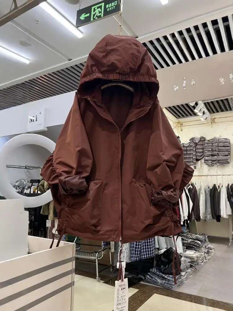 Осень 2024 новая корейская модная хлопковая универсальная свободная утягивающая