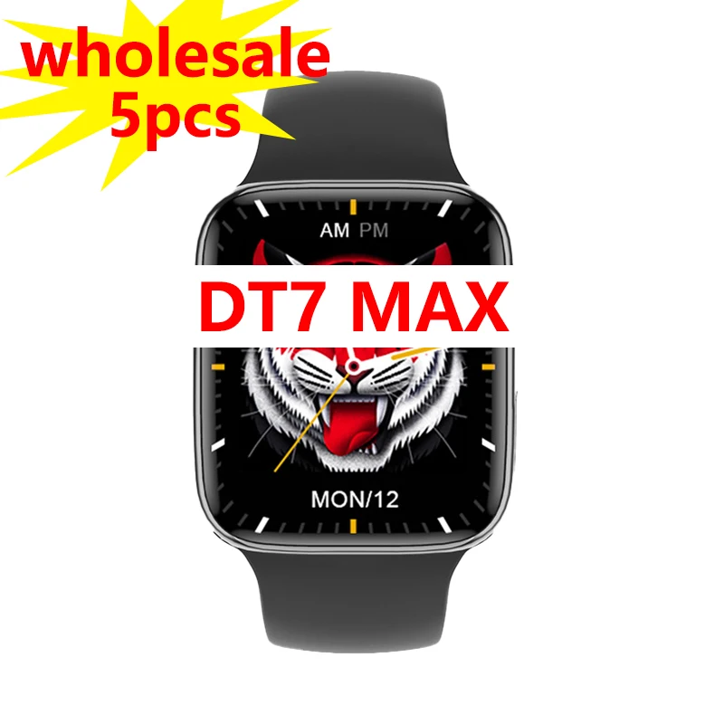 

Смарт-часы DT NO.1 7 DT7 Max, 5 шт., GPS-трек, NFC-вызов, Беспроводная зарядка, пульсометр, Смарт-часы PK IWO W27 Pro