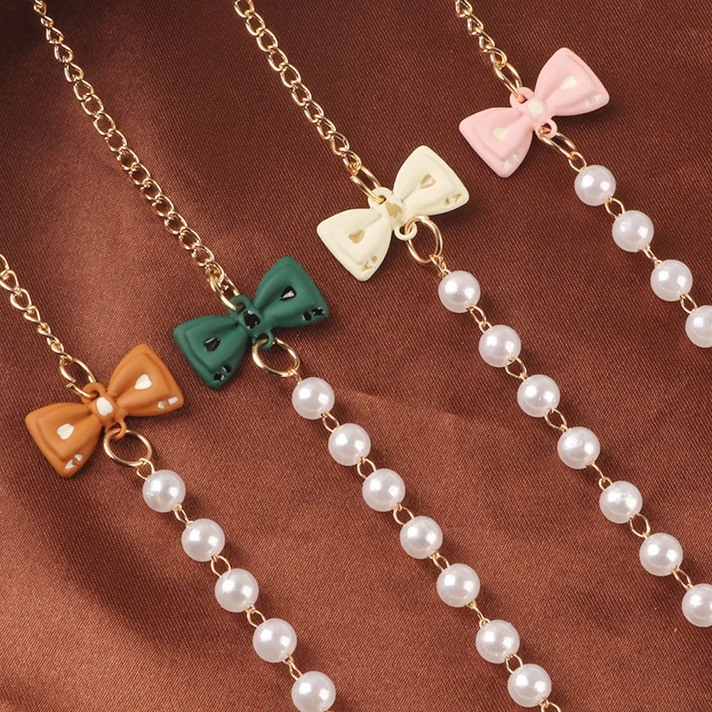 

New Pearl Mask Rope Glasses Chain Multi-purpose Accessories Handmade Mask Decoration Necklace
