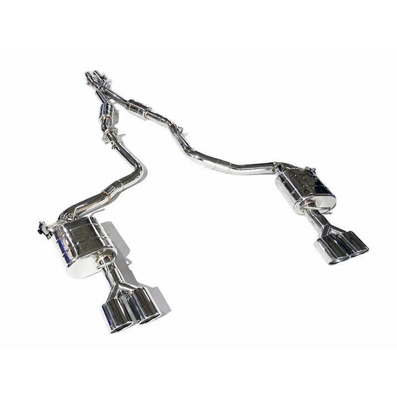 

HMD Exhaust System Car Accessories For Dodge Challenger Auto Modification Manifold Electronic Valve Stainless Steel Downpipe