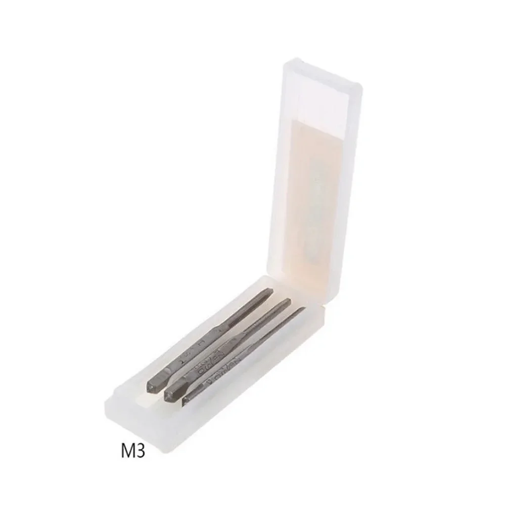 Высокопрочные метчики с резьбой ручная метрическая пробка винтовой 3 шт. высокое