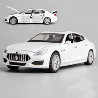 132 maserati ghibli simulation coupe toy vehicles model alloy pull back children genuine license collection gift car kids f407