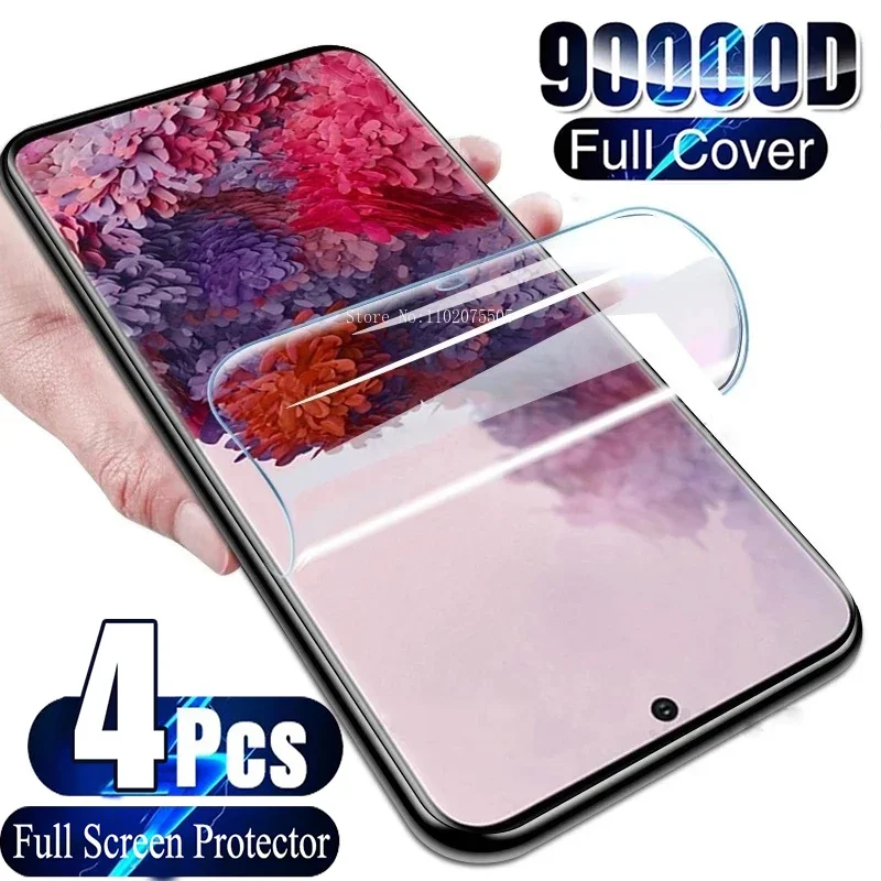 Гидрогелевая пленка для Samsung Galaxy A55 A15 A52 A53 A54 A70 A71 A72 A73 A12 A21S A52S A33 A22 A24 Защитная