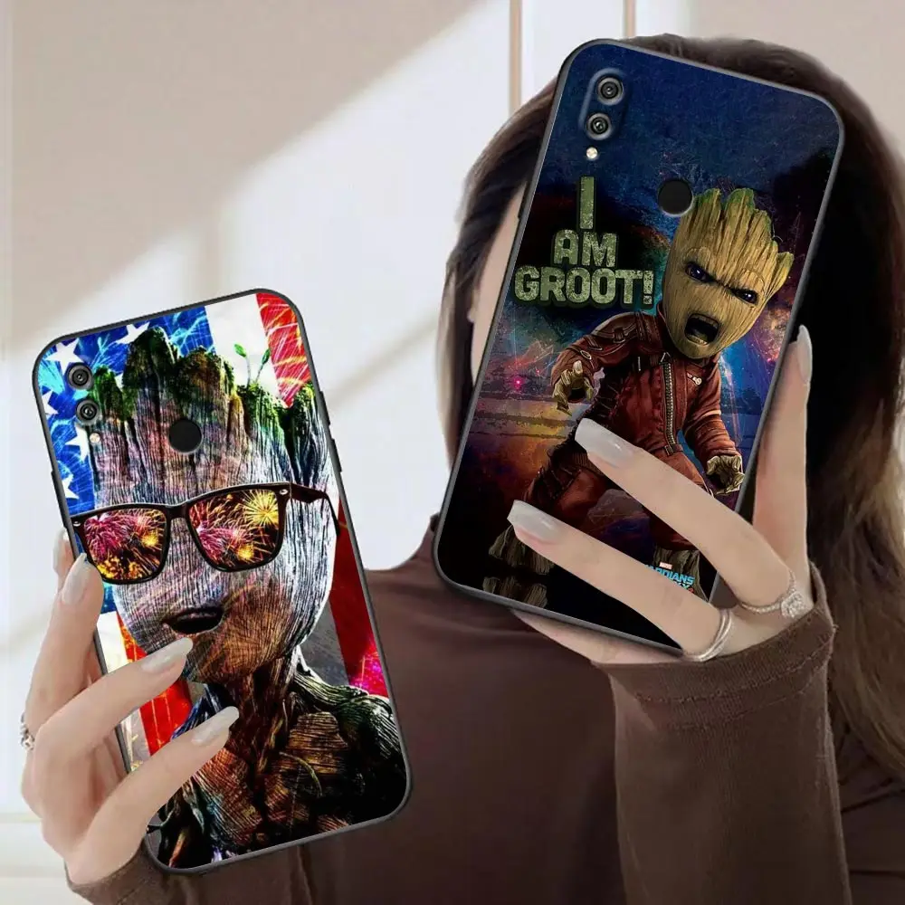 

Funda Coque Case For Honor 9X 9 9I 8 8X 8C Max 7 6 6C 6X 5A 50 20 10 10I NOTE 10 Lite PLAY Pro Case Para Marvel Groot Baby Yoda