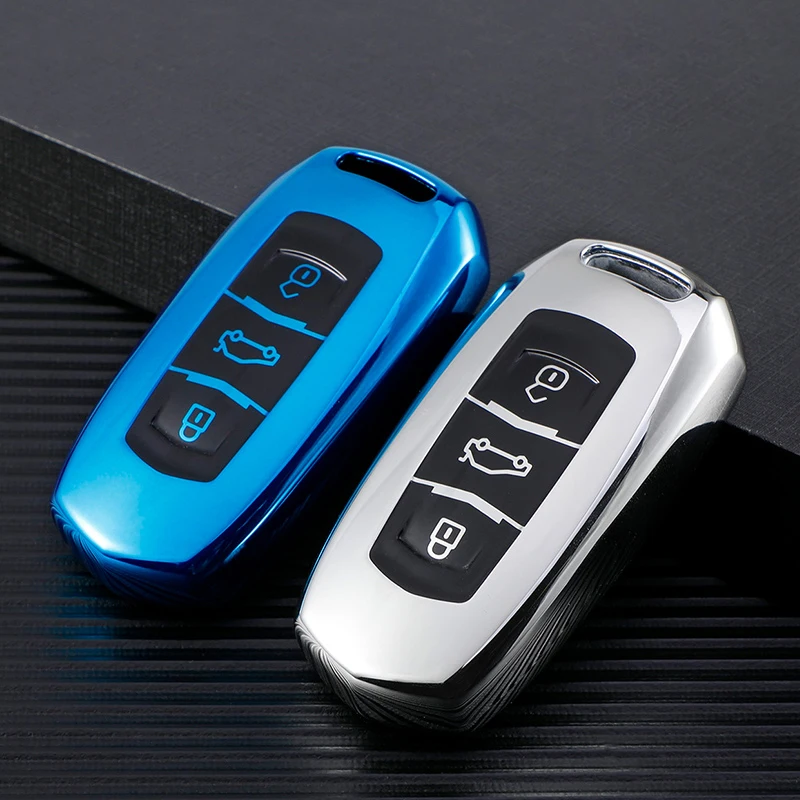 

TPU Car Remote Key Case Cover For Geely Atlas Boyue NL3 EX7 Emgrand X7 EmgrarandX7 SUV GT GC9 Protected Shell Fob Accessories