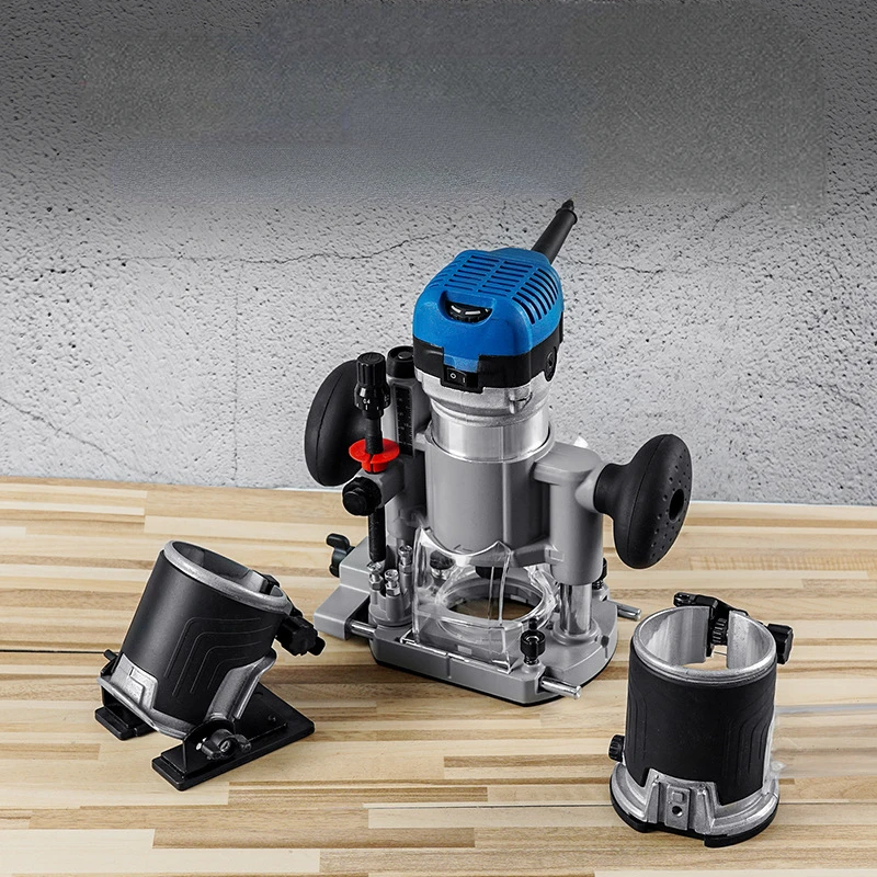 Compact Plunge Router Milling Trimming Machine Base for Electric Trimming Machine Tool Diameter 65mm Carpenter Woodworking Tool