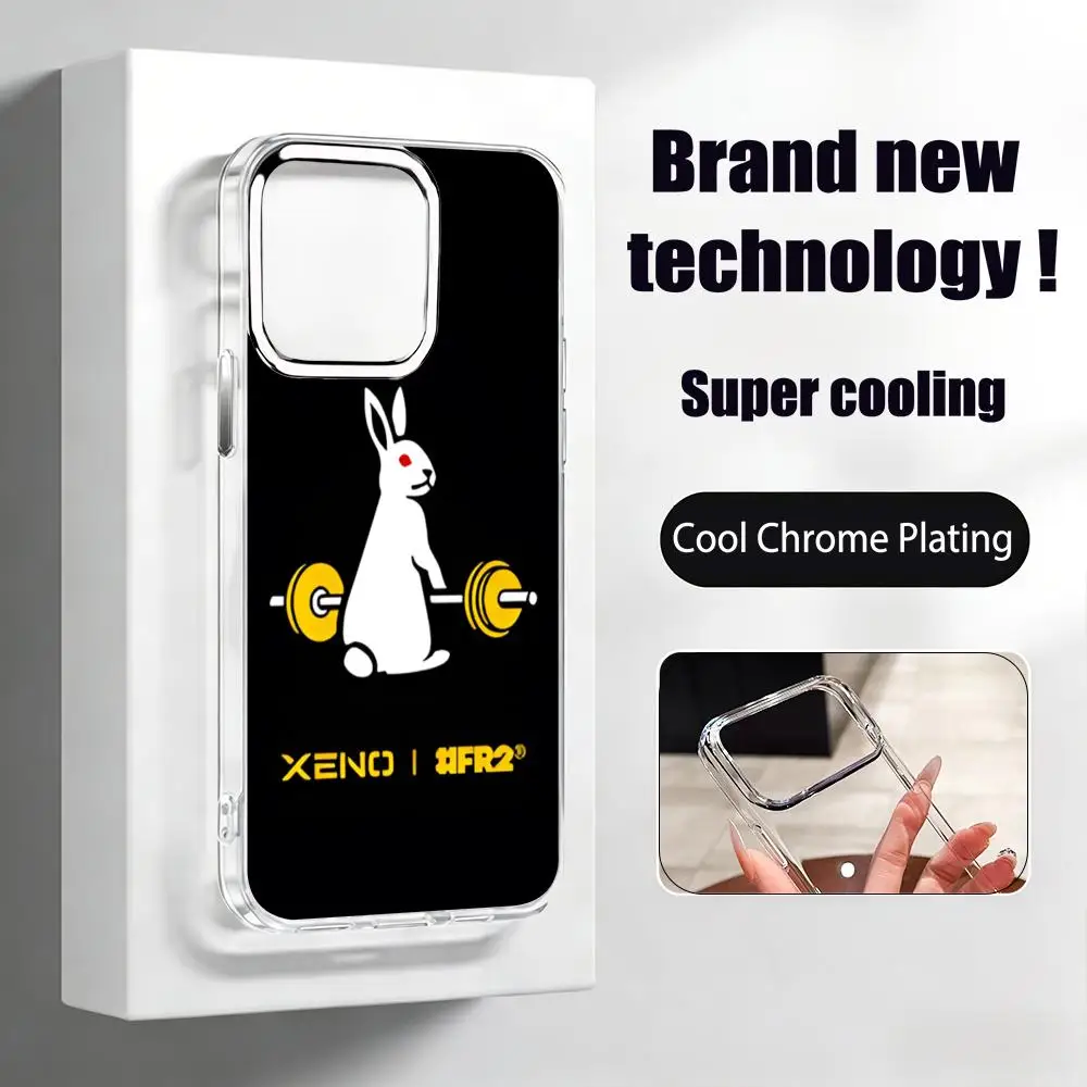 Hot F-Fxxkinges R-Rab-bits LOOG Phone Case For iPhone17 air 16 15 14 13 12 11 Pro Max Plus Chrome Button Camera Ring Transparent (art.: 3920da0d2dfd2) - 3920da0d2dfd2