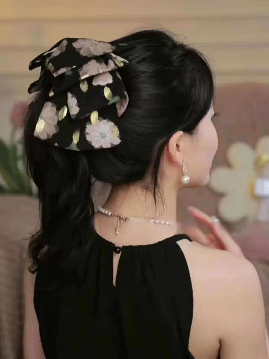 Осенний новый продукт ~ Jinmeng Романтическая бронзовая цветочная ручка Элегантный