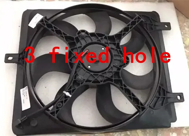 Автомобильный радиатор конденсаторный охлаждающий вентилятор для Geely CK