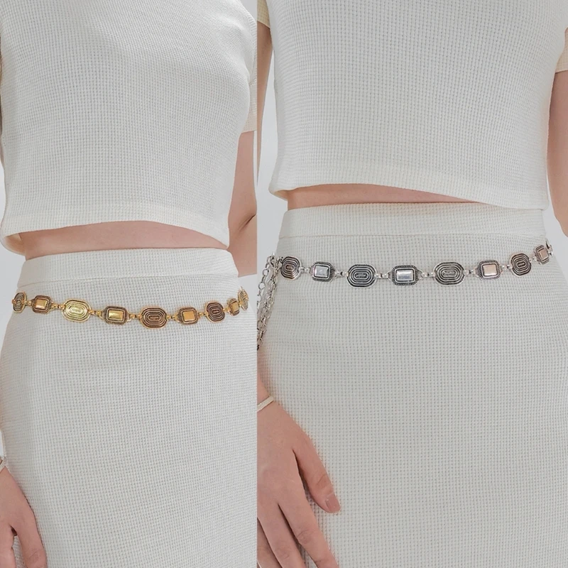 

Conch Belt Punk Body Chains for Jeans Stage Shows for Women Girls