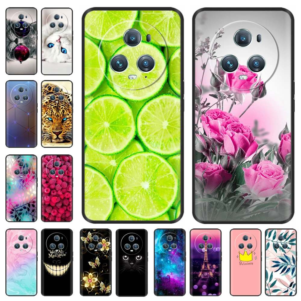 

For Honor Magic 5 Pro Case Shockproof Silicone Soft TPU Phone Back Cover for Honor Magic5 Magic 5 Pro Lite Case Cover Coque Capa