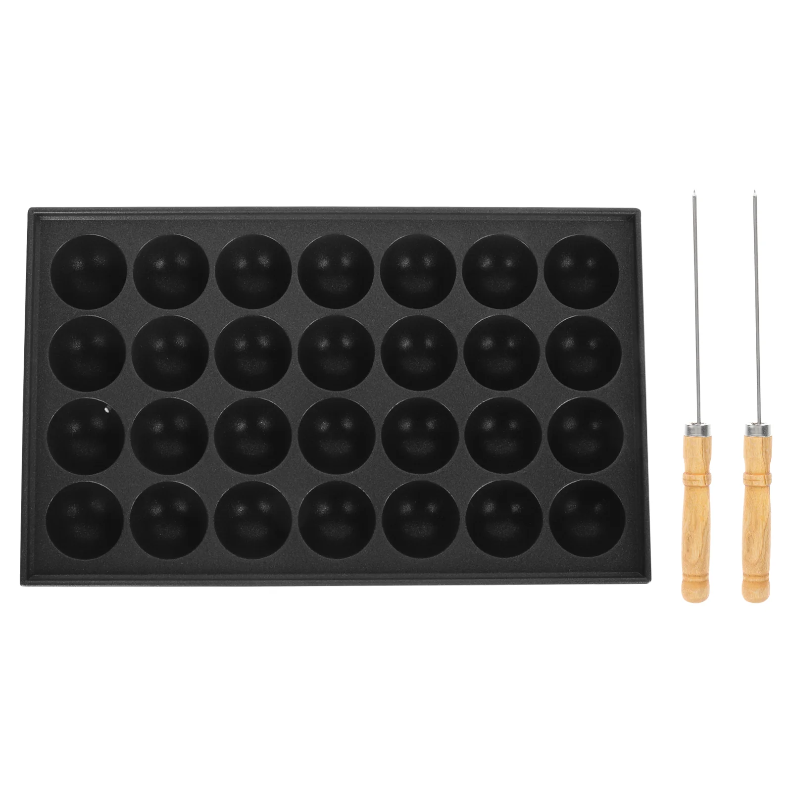 

Takoyaki Maker Pan Mold Grill Tray Octopus Baking Plateegg Pancake Pancakesjapanese Mini Tool Cookingfood Stick Kitchen Non