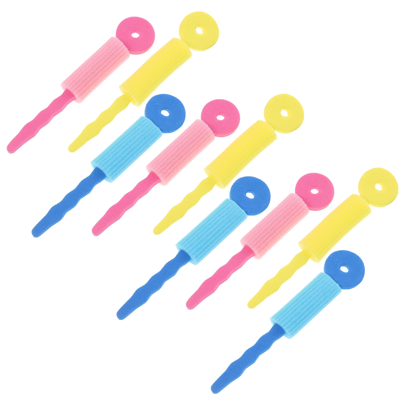 9 шт. бигуди для длинных волос