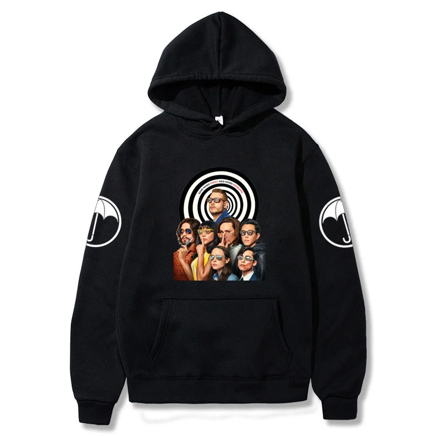 

Hot The Umbrella AcademyesPrinted Hoodies Unisex Fashion Casual Long Sleeve Sweatshirt Boys Girls Loose Pullovers Hoodies