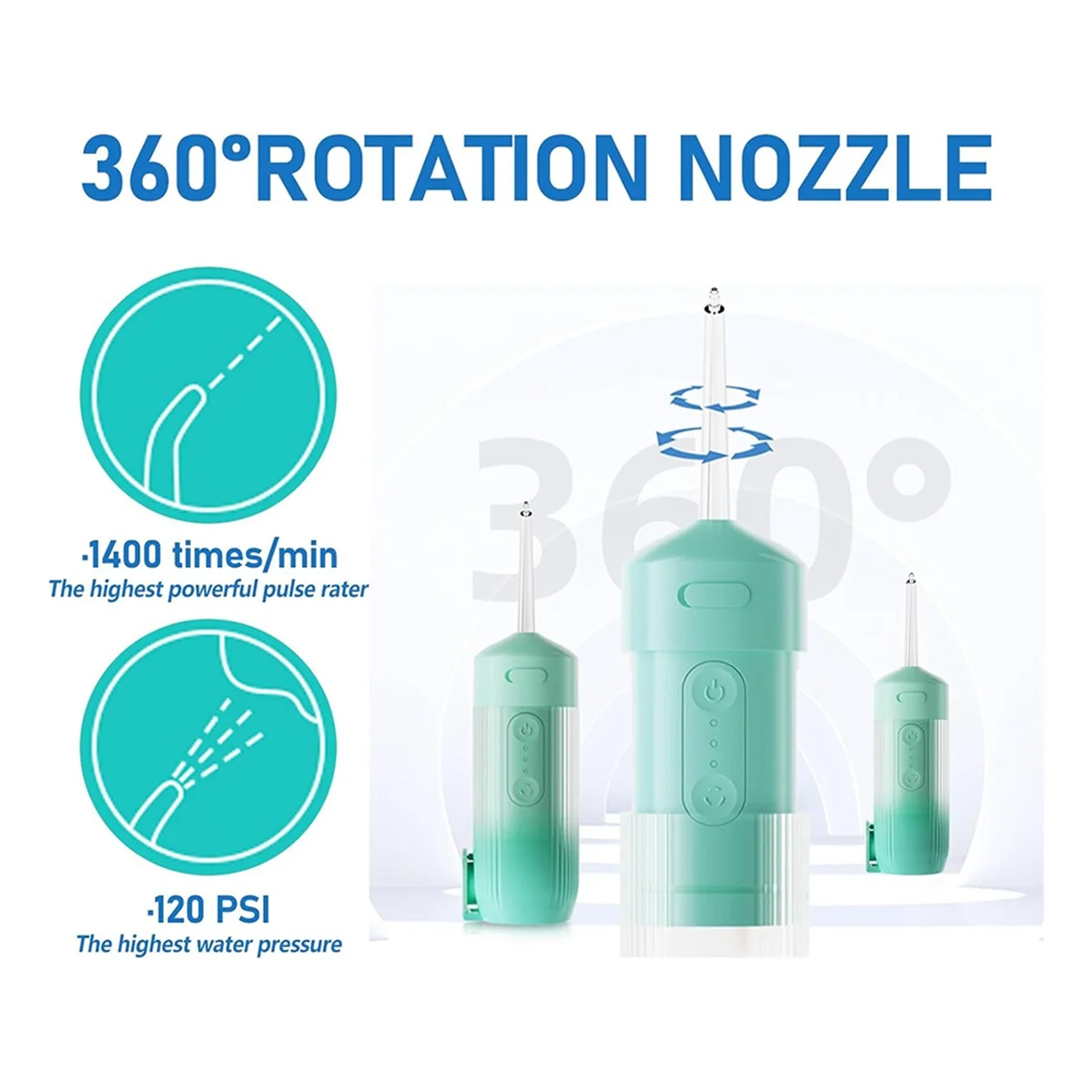 Портативный ирригатор для зубов дорожная мини-маленькая воды компактный