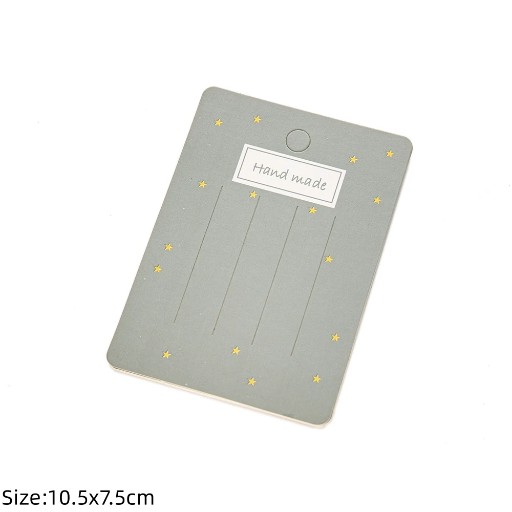 

Держатели для заколок из крафт-бумаги 50 шт.