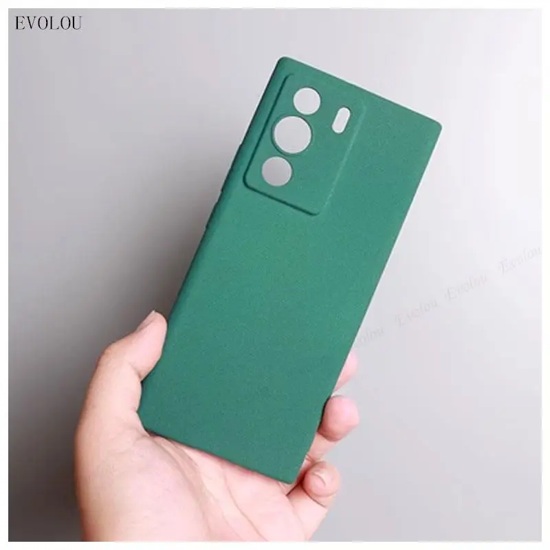 For ZTE Nubia Red Magic 10 Pro Plus 10pro Slim Matte Sandstone Soft Case for Redmagic 9 Pro+ Shockproof Silicone Bumper