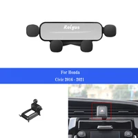 car mobile phone holder smartphone air vent mounts holder gps stand bracket for honda civic 10th 11th 2016 2021 2022 accessories