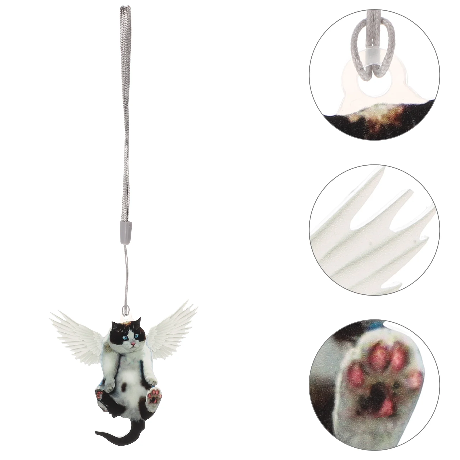 

Cat Car Accessories Festive Gift Interior Decoration Animal Home Hanging Auto Plastic Pendant