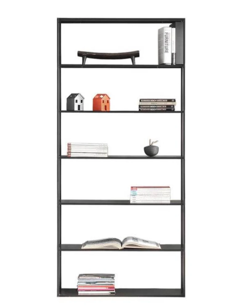 Напольная книжная полка из кованого железа